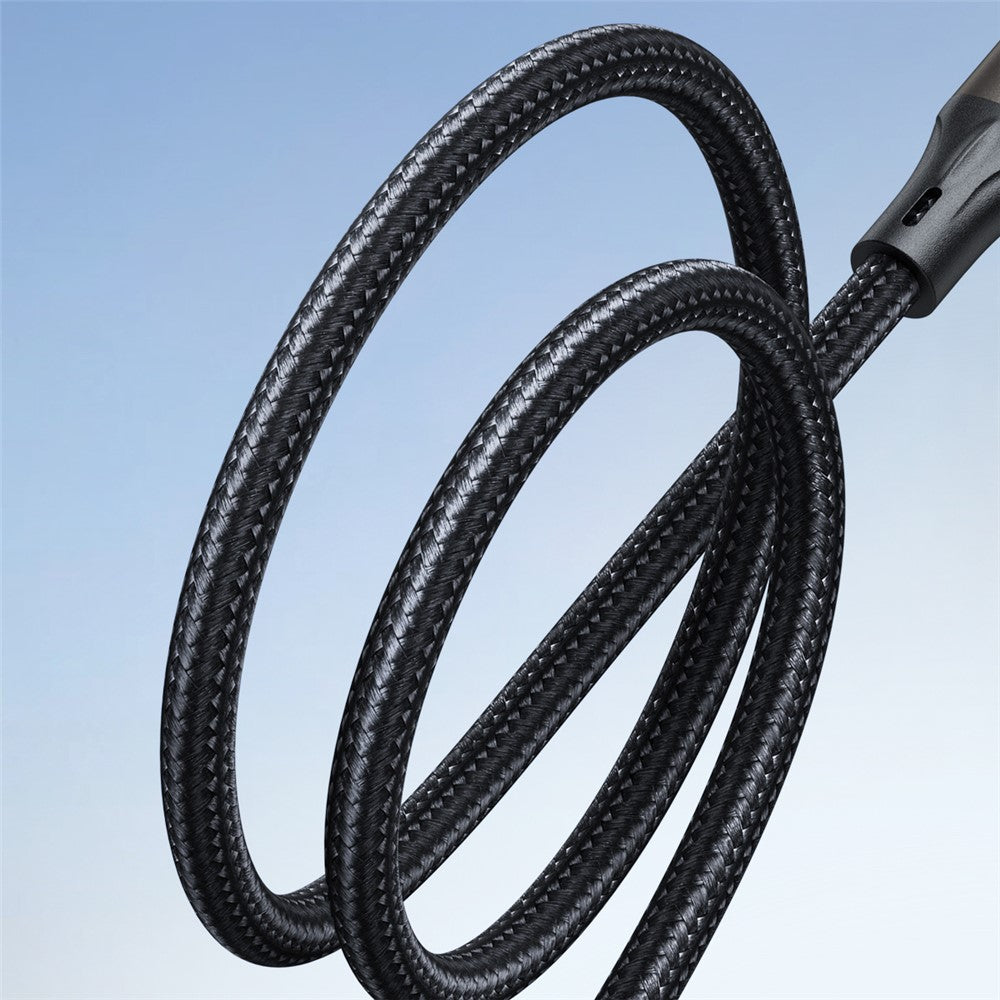 JOYROOM SA25-AM3 1.2m Light-Speed Series 3A USB-A to Micro Fast Charging Data Cable Nylon Braided Cord