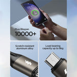 JOYROOM SA25-AM3 1.2m Light-Speed Series 3A USB-A to Micro Fast Charging Data Cable Nylon Braided Cord