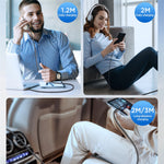 JOYROOM SA25-AM3 1.2m Light-Speed Series 3A USB-A to Micro Fast Charging Data Cable Nylon Braided Cord