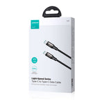 JOYROOM SA25-CC5 1,2 m Light-Speed-serie til iPhone 16-15-serien PD 100W hurtigopladende USB-C til USB-C datakabel