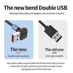 For iPhone 15 Series 1.5m Elbow USB-A to 8 Pin+Micro USB+Type-C 3-in-1 Stretchable Spring Data Cable