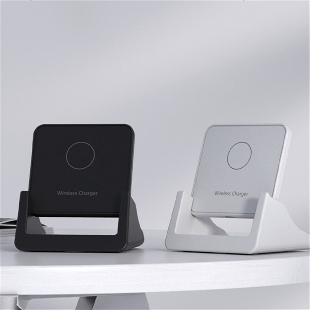 CY-600 15W Fast Charging Dock Vertical Wireless Charger for Apple Xiaomi Samsung (1st Generation)