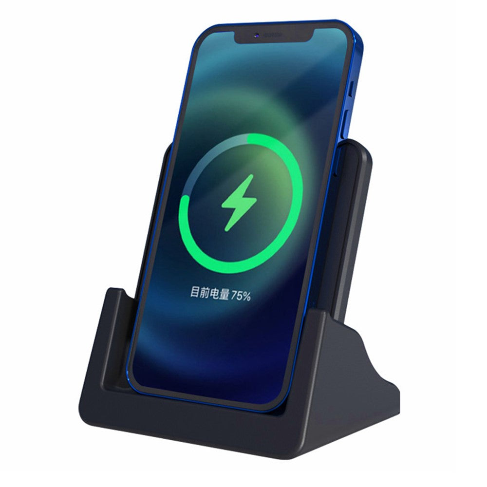CY-600 15W Fast Charging Dock Vertical Wireless Charger for Apple Xiaomi Samsung (1st Generation)