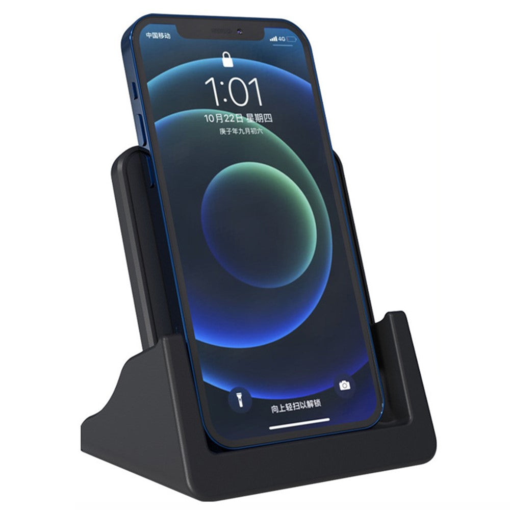 CY-600 15W Fast Charging Dock Vertical Wireless Charger for Apple Xiaomi Samsung (1st Generation)