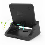 CY-600 15W Fast Charging Dock Vertical Wireless Charger for Apple Xiaomi Samsung (1st Generation)