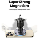 UGREEN 35029 15W Trådløs Magnetisk Biloplader til iPhone 16 - 12 Serie Telefon Opladerholder