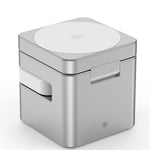M35 Qi2 3-i-1 trådløs magnetisk ladestation i aluminiumslegering til iPhone / Apple Watch / AirPods