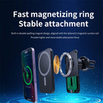 C16 Compatible with MagSafe Car Air Vent Mount Wireless Charger 360 Degree Rotatable 15W Fast Charger
