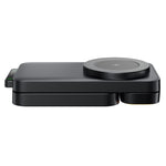 HT-545 Foldable Magnetic Wireless Charger with Night Light 3 in 1 15W Fast Charging Station for Phone / Earbuds / Watch
