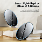 TOOCKI TQ-WL01 Wireless Charger 15W Ultra Thin Portable Desktop Fast Charging Pad