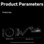 ESSAGER 15W Billuftventil Magnetisk Trådlös Laddare 360° Rotation Magnetisk Laddnings Powerbank TEC Cooling