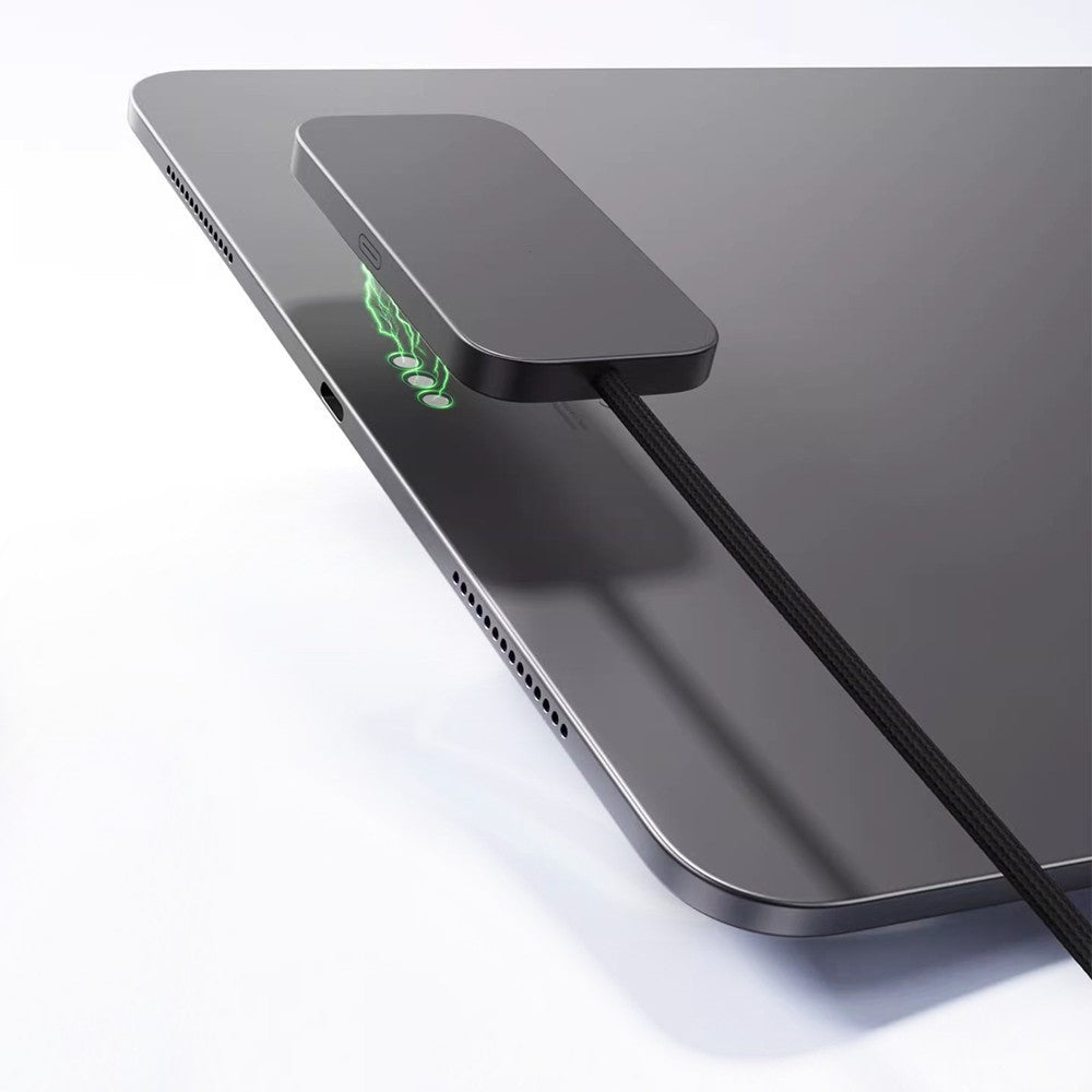 Magnetic Wireless Charger for iPad Air 13 (2025) / (2024) / Pro 12.9 (2022) / (2021) / (2020) / (2018) Fast Charging Pad with USB