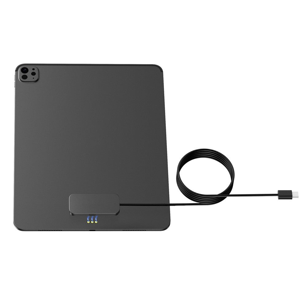 Magnetic Wireless Charger for iPad Air 13 (2025) / (2024) / Pro 12.9 (2022) / (2021) / (2020) / (2018) Fast Charging Pad with USB