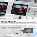 Magnetic Wireless Charger for iPad Air 13 (2025) / (2024) / Pro 12.9 (2022) / (2021) / (2020) / (2018) Fast Charging Pad with USB