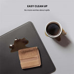 S1300 Wireless Charging Mouse Pad Large Waterproof Desk Mat Fast Charge for Home / Office