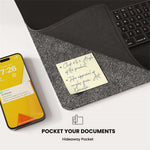 S1300 Wireless Charging Mouse Pad Large Waterproof Desk Mat Fast Charge for Home / Office