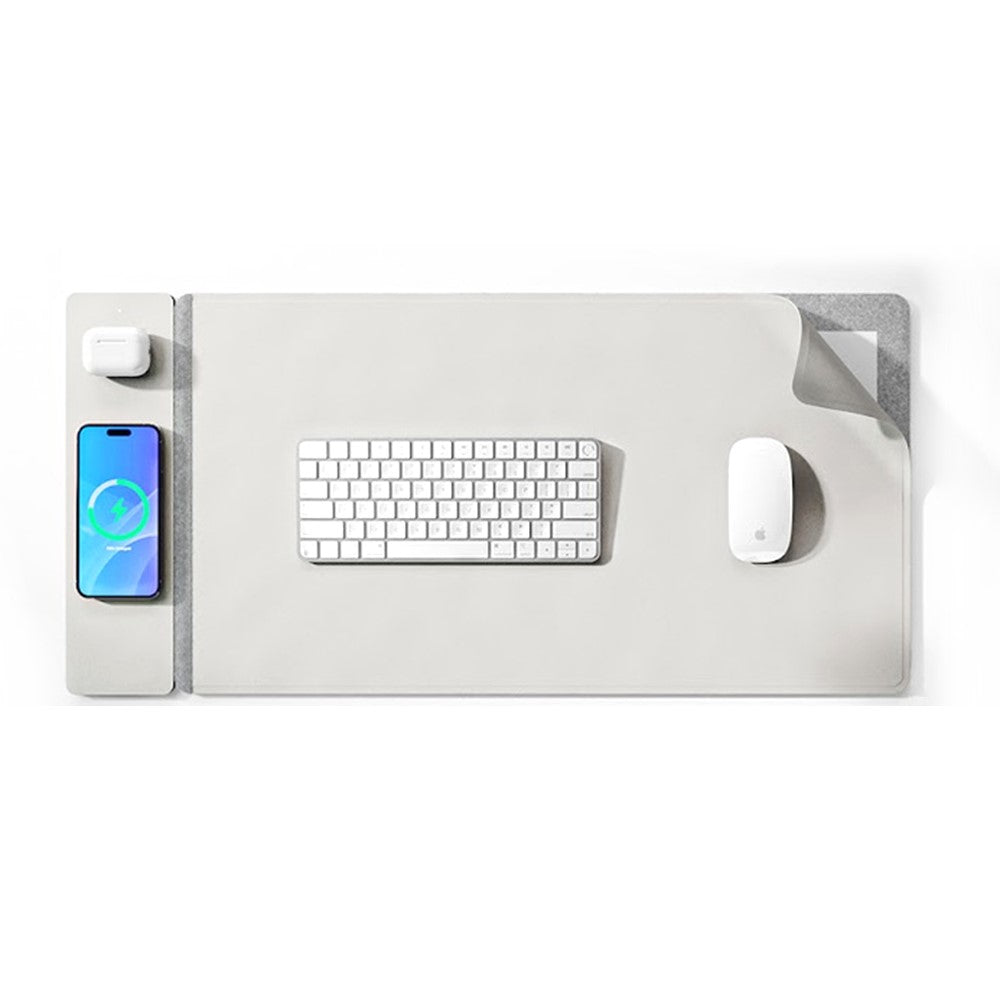 S1300 Wireless Charging Mouse Pad Large Waterproof Desk Mat Fast Charge for Home / Office