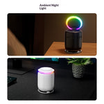 JJT-C52 Qi2 15W 5 in 1 Magnetic Wireless Charger Stand Bluetooth-Compatible Speaker with RGB Light for iPhone Apple Watch AirPods