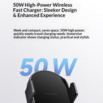 XIAOMI 50W Car Wireless Charger Efficient Heat Dissipation High-Power Fast Charging Stand (Chinese Version)