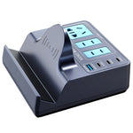 WLX-H11 72W Smart trådlös laddning GaN grenuttag med flera portar PD snabbladdningsstation