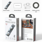 YESIDO DS25 3-i-1 Foldbar Trådløs Oplader Magnetisk Opladningsstation til Telefon / Ur / Høretelefoner