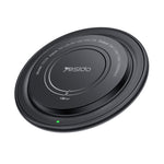 YESIDO DS39 15W Magnetic Wireless Charger Round Desktop Fast Charging Pad for Smartphone Earbuds