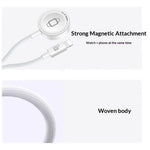 YESIDO DS35 2 in 1 USB-A to iP  /  Wireless Charging Dock for Apple Watch 2.5W Fast Charging Cable