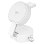 B30 3-in-1 Foldable Magnetic Wireless Charger with 80cm Retractable Cable, Qi2 15W Fast Charging Dock for Phone, Watch, Earbuds