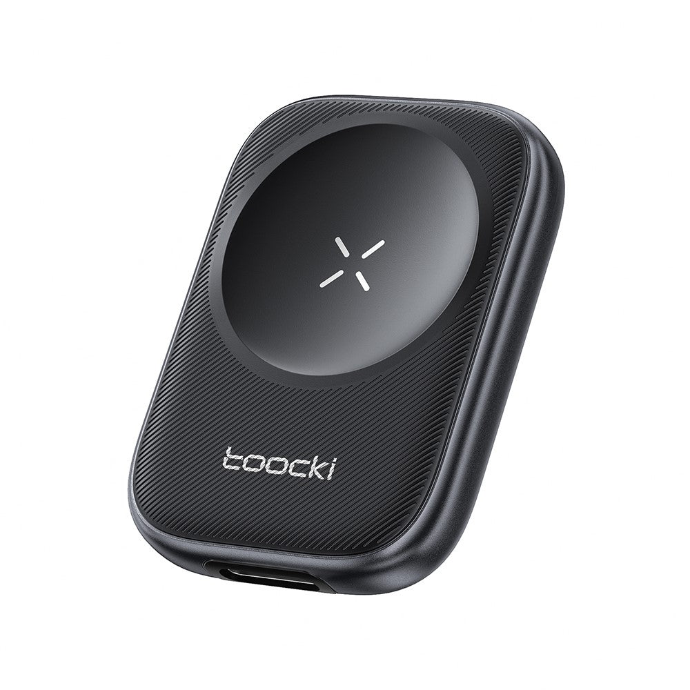 TOOCKI TW13 2,5W Type-C Magnetisk Trådløs Oplader til Apple Watch Opladningsdock