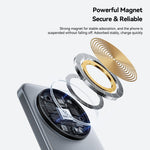 ESSAGER 3 in 1 Desktop Wireless Charger 15W Fast Charging Magnetic Foldable for Phone Watch Earbuds