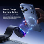 ESSAGER 15W Fast Charger with RGB Light 360 Degree Rotating Magnetic Wireless Charging Car Mount Phone Holder