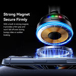 ESSAGER Qi2.2 25W Fast Charging Air Vent Mount Magnetic Wireless Car Charger with RGB Light