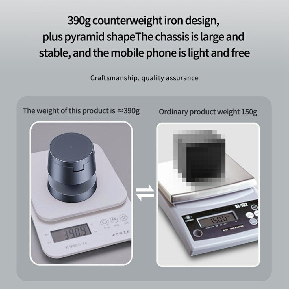 X6 4-i-1 Magnetisk Trådløs Opladerstander med Natlys Opladningsstation til iPhone Apple Watch AirPods