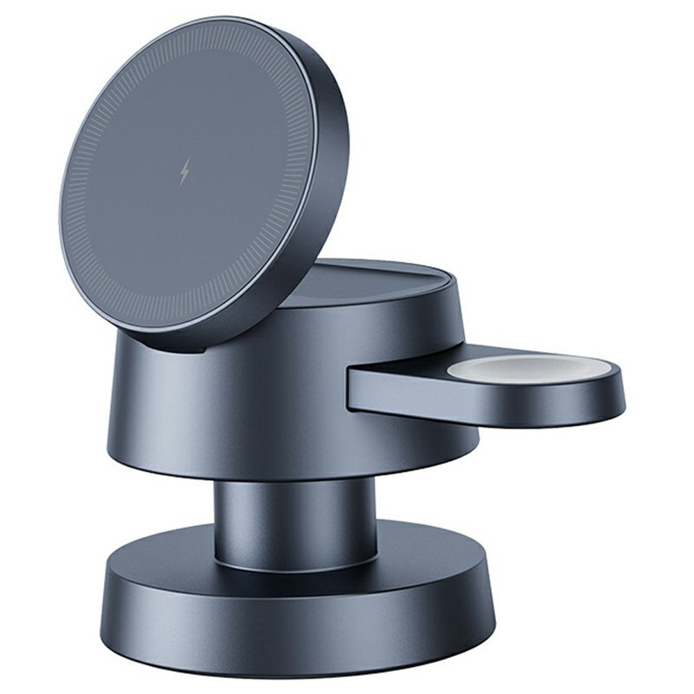 X6 4-in-1 Magnetic Wireless Charger Stand with Night Light Charging Dock for iPhone Apple Watch AirPods
