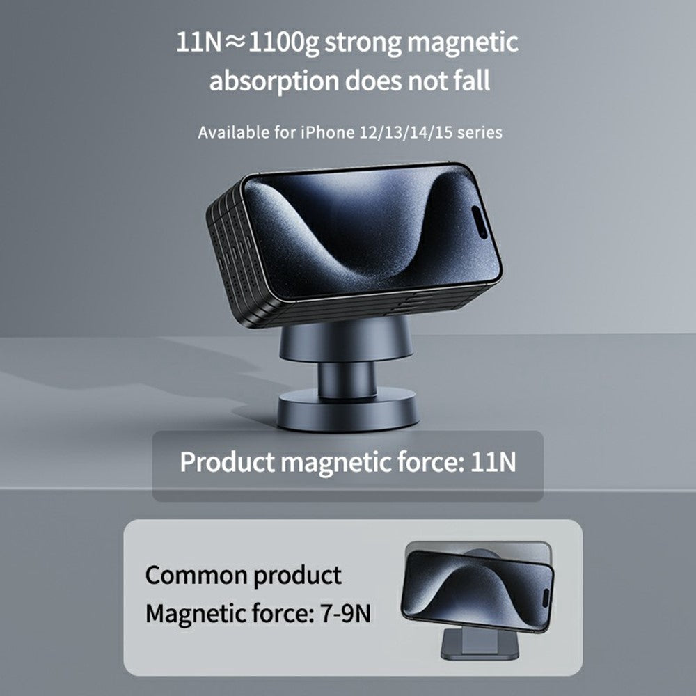 X6 4-i-1 Magnetisk Trådløs Opladerstander med Natlys Opladningsstation til iPhone Apple Watch AirPods
