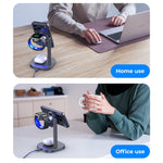 B-36 3 in 1 Magnetic Wireless Charger for iPhone / Apple Watch / AirPods TEC Cooling Qi2.2 25W Fast Charging Dock