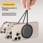 25-1 25W Magnetisk Trådløs Oplader Bordplade Ultratynd Intelligent Temperaturkontrol Qi Hurtig Opladningsplade til iPhone Android-telefon