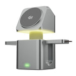 Qi2 25W 3-in-1 Wireless Charger with Night Light Touch Lifting Charging Station for Phone Watch Earbuds