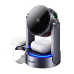 ESSAGER T50 3 in 1 Magnetic Wireless Charger TEC Cooling Qi2.2 25W Fast Charging Stand for Phone Watch Earbuds