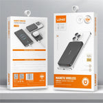 LDNIO PQ28 5000mAh Magnetisk Trådlös Powerbank Ultratunn Bärbar 15W Snabbladdande Laddare för iPhone