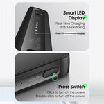 LDNIO PQ28 5000mAh Magnetisk Trådlös Powerbank Ultratunn Bärbar 15W Snabbladdande Laddare för iPhone