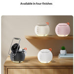 HT-571 5-in-1 15W Magnetic Wireless Charger with Bluetooth-compatible Speaker Charging Stand for Phone Watch Earbuds