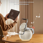 HT-572 5-in-1 15W Magnetic Wireless Charger with Bluetooth-compatible Speaker Night Light Charging Stand