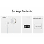 YESIDO DS42 2-i-1 trådløs uroplader 2,5W magnetisk opladningsdock til Samsung Galaxy iWatch