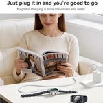 YESIDO DS42 2-i-1 trådløs uroplader 2,5W magnetisk opladningsdock til Samsung Galaxy iWatch