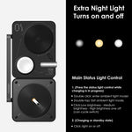 AULUMU M01 4-in-1 Wireless Charging Station Foldable Magnetic Wireless Charger Stand for iPhone Apple Watch AirPods iPad