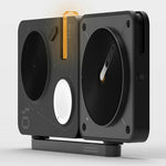 AULUMU M01 4-i-1 Trådløs Opladerstation Sammenklappelig Magnetisk Trådløs Opladerstander til iPhone Apple Watch AirPods iPad