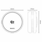 YESIDO C325 Qi2 25W Magnetisk Trådløs Oplader med Halvleder-Køling til Gaming