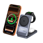 Q29 3-i-1 magnetisk trådløs oplader Qi2.2 25W hurtigopladning foldbar opladestation