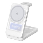 Q29 3-i-1 magnetisk trådløs oplader Qi2.2 25W hurtigopladning foldbar opladestation